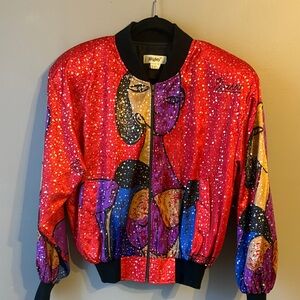 Vintage PICASSO Bomber jacket. By Mighty.